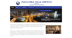 Desktop Screenshot of pan-legalservices.com